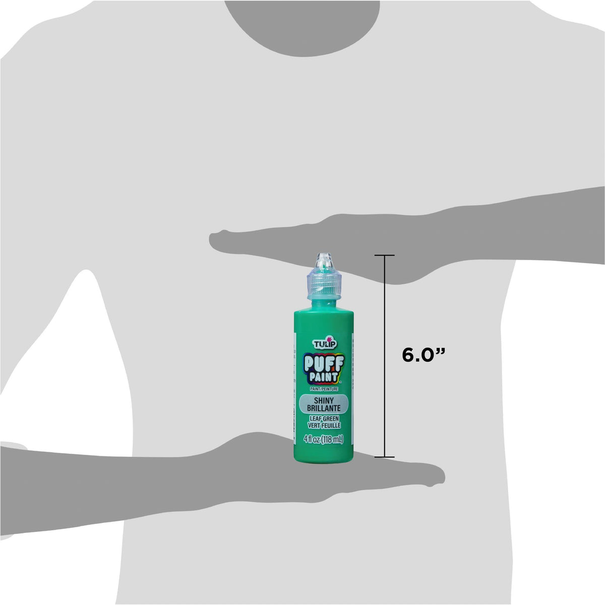 Picture of 41407 Tulip Dimensional Fabric Paint Slick Leaf Green 4 fl. oz.