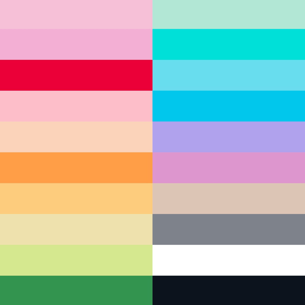 Picture of 47831 Tulip Puff Paint Mellow Rainbow  .75 fl oz 20 Pack