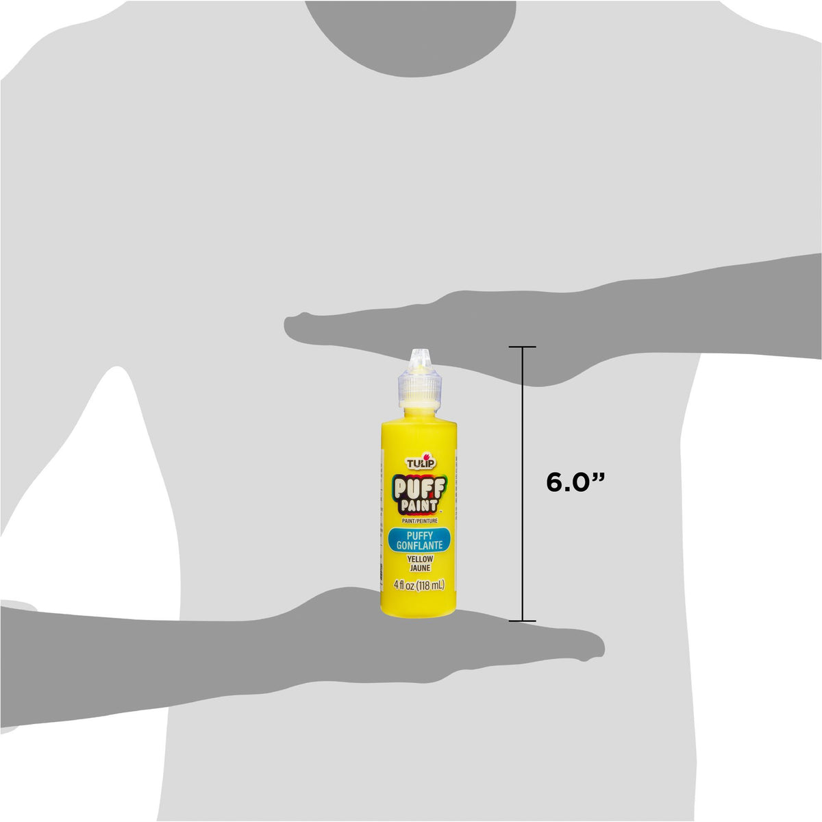 Picture of 17131 Tulip Dimensional Fabric Paint Puffy Yellow 4 oz.