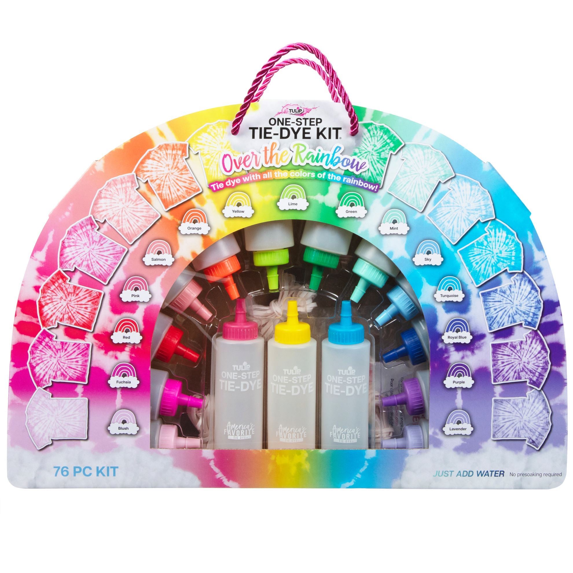Tulip Over the Rainbow 15-Color One-Step Tie Dye Kit – I Love to