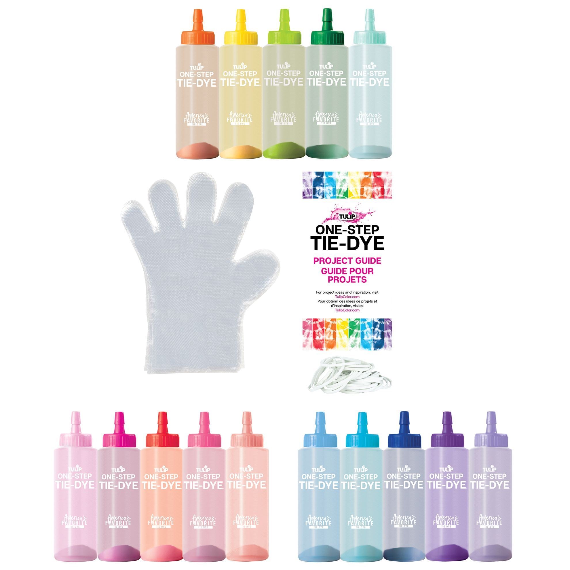 Tulip Over the Rainbow 15-Color One-Step Tie Dye Kit – I Love to