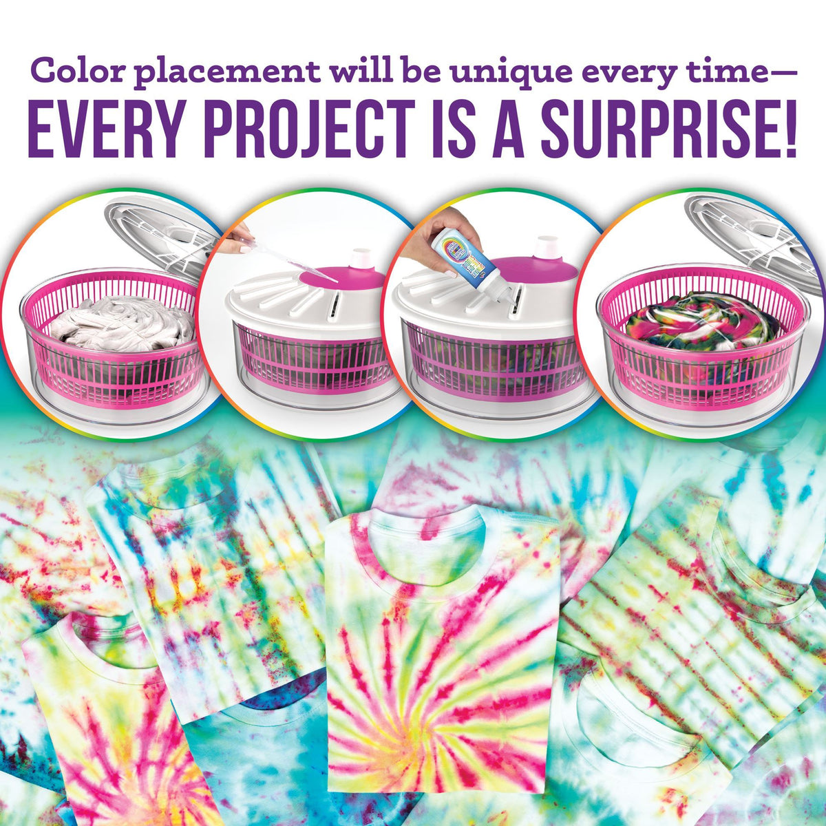 Picture of 48175 Tulip Spin Art Tie-Dye Studio