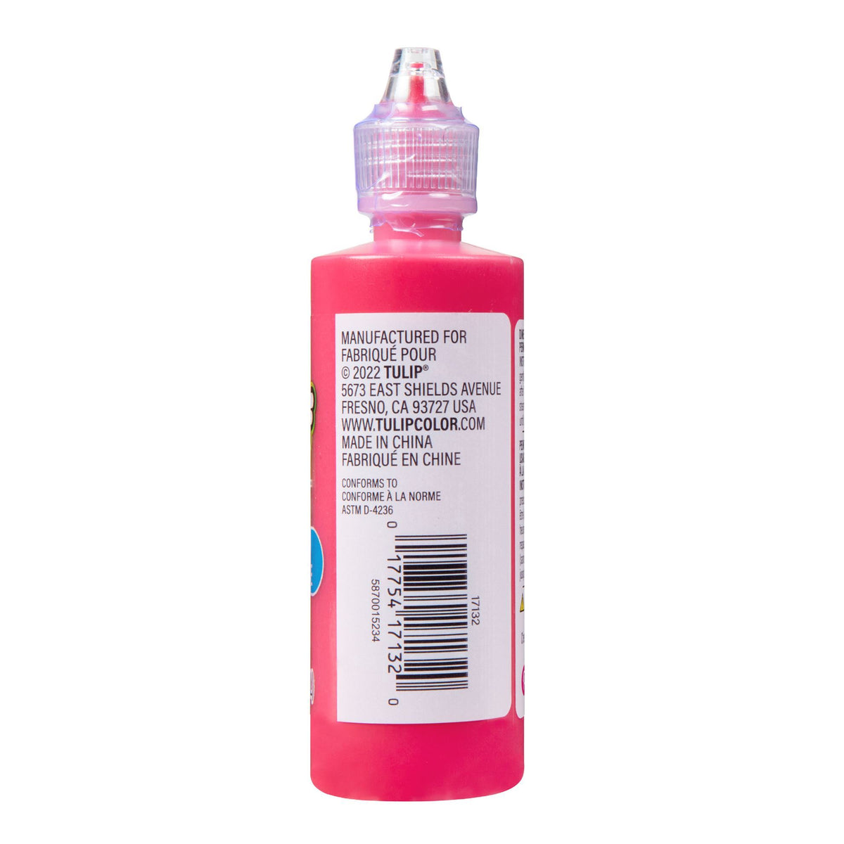 Picture of 17132 Tulip Dimensional Fabric Paint Puffy Red 4 oz.