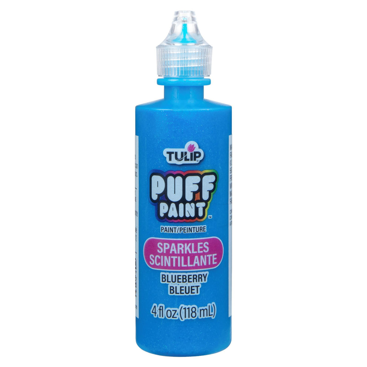 Picture of 20744 Tulip Dimensional Fabric Paint Sparkles Blueberry 4 oz.