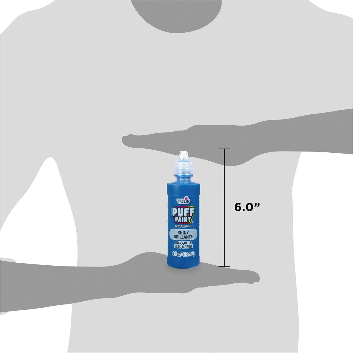 Picture of 41425 Tulip Dimensional Fabric Paint Slick Navy Blue 4 oz.