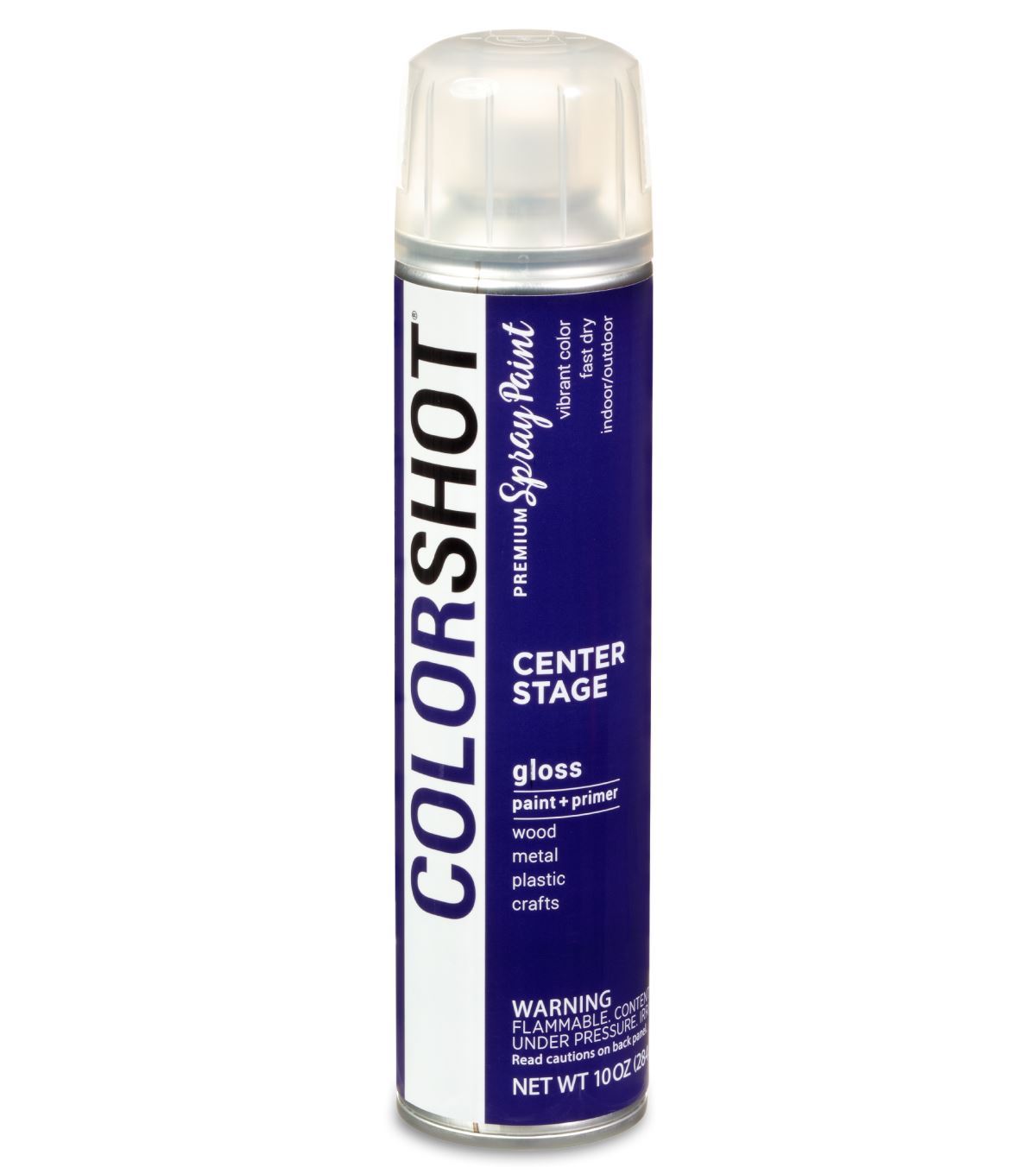Picture of 48293 COLORSHOT Gloss Spray Paint Center Stage (Purple) 10 oz.