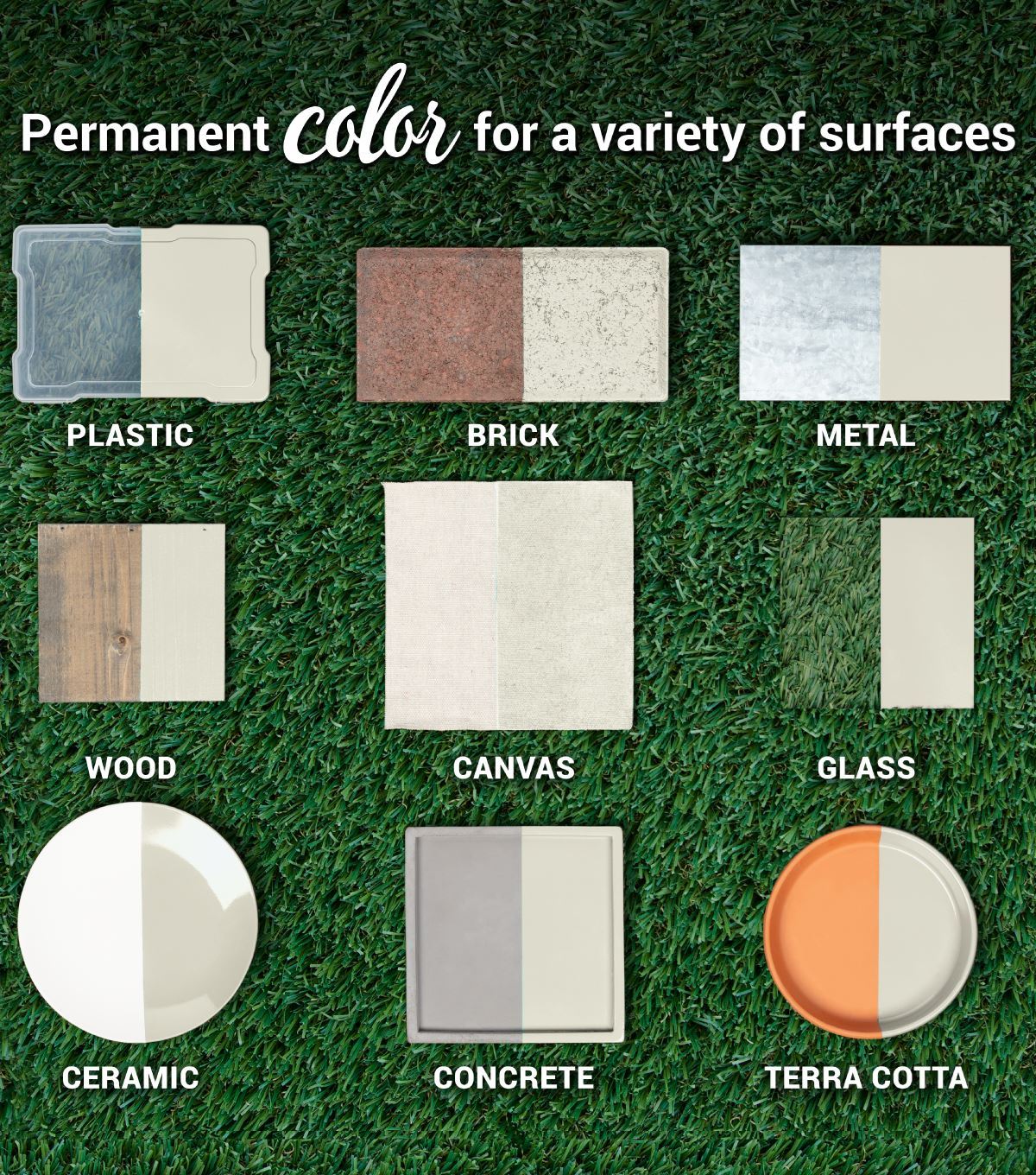 Picture of 48303 COLORSHOT Gloss Spray Paint Vintage Lace (Cream) 10 oz.
