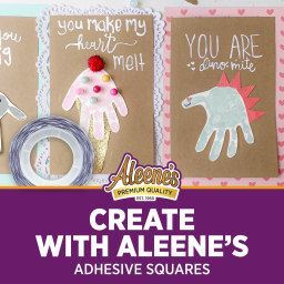 Picture of 48978 Aleene's Adhesive Squares 1/2" Roll 250 Count
