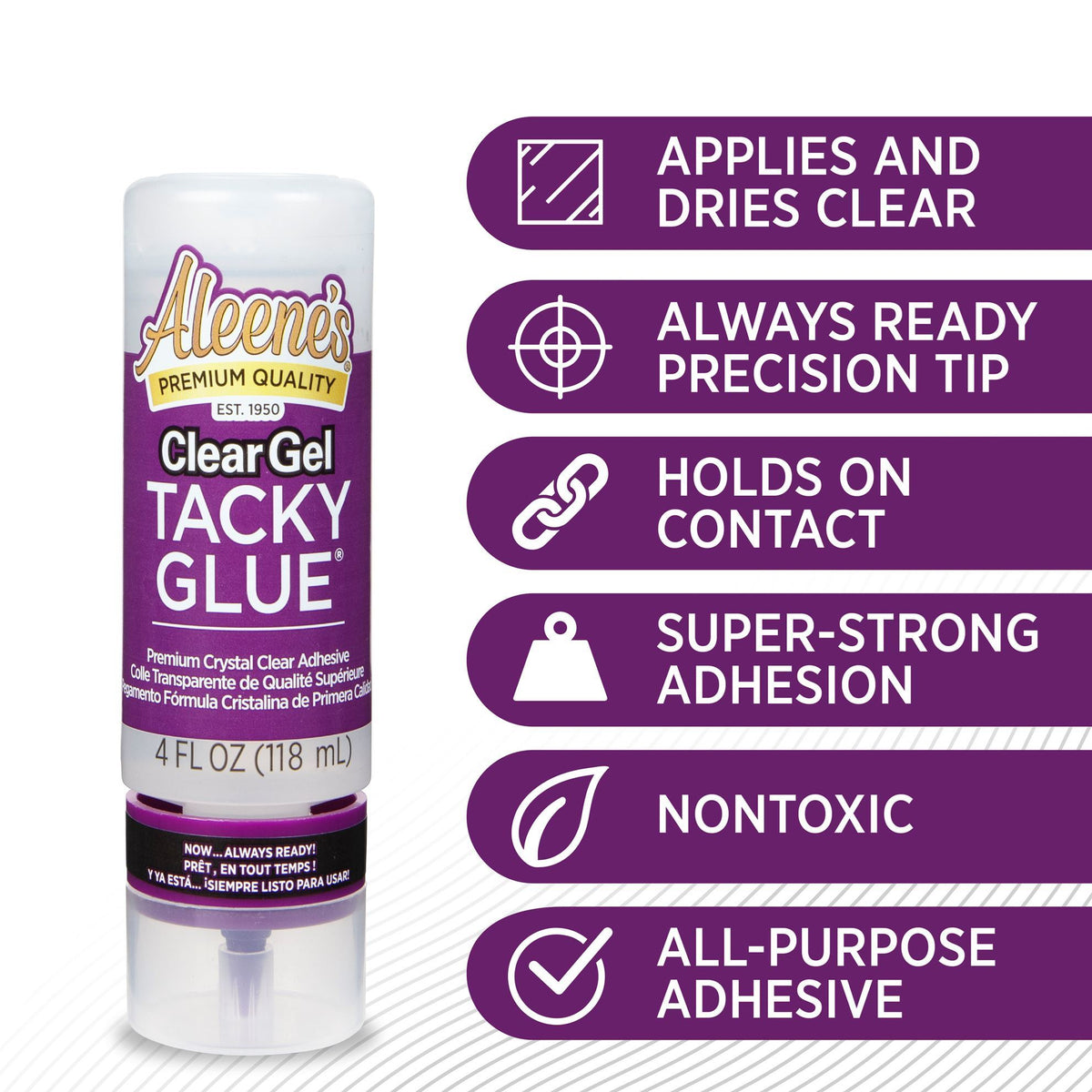 Picture of 33151 Aleene's Original Always Ready Clear Gel Tacky Glue 4 fl. oz.