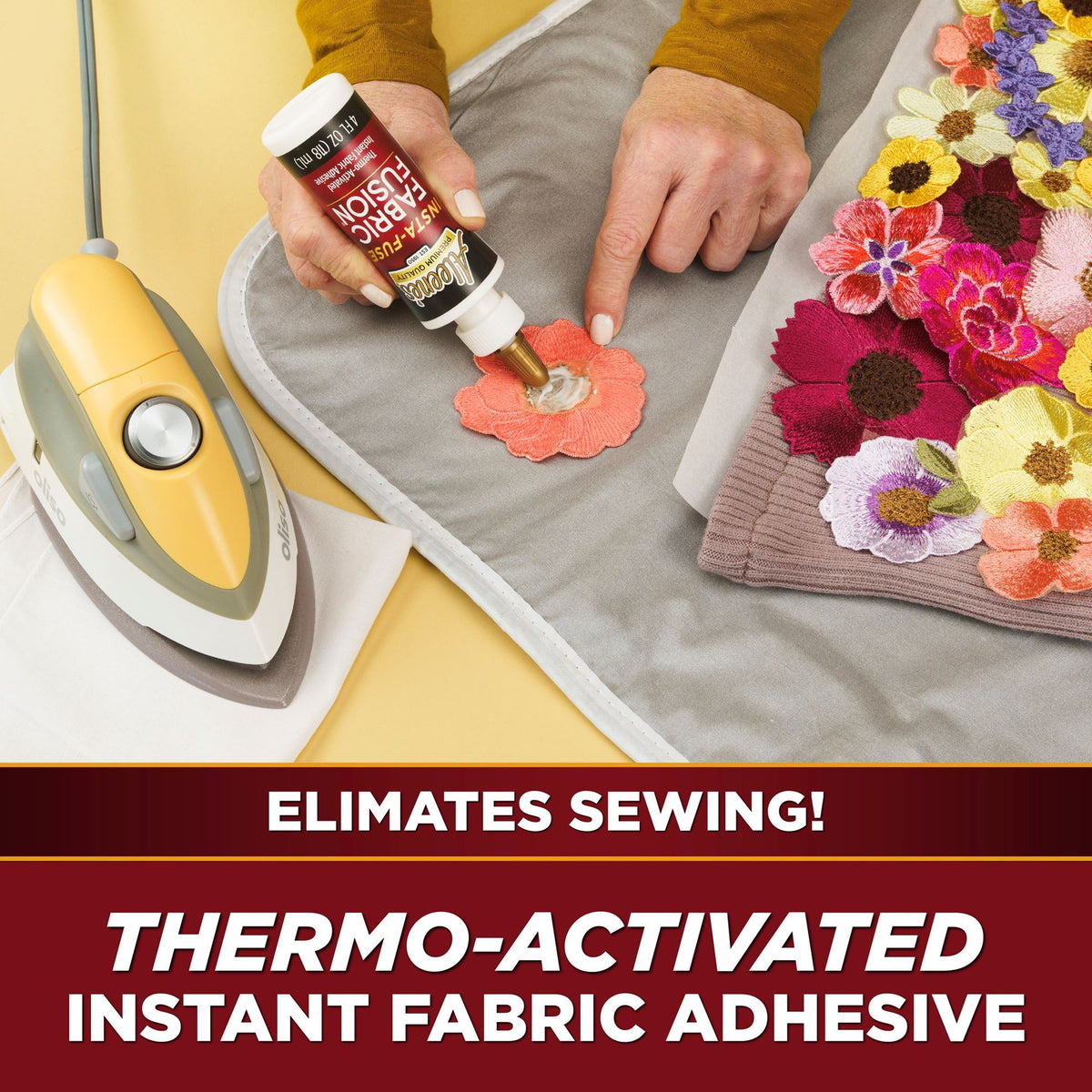 Picture of 48367 Aleene's Insta-Fuse Fabric Fusion Thermo-Activated Instant Fabric Adhesive 4 fl. oz.