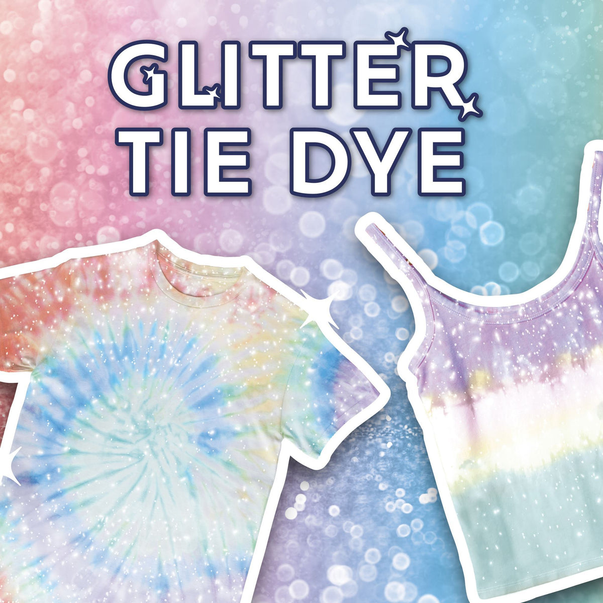 Picture of 49771 Tulip Glitter 12-Color One-Step Tie-Dye Kit