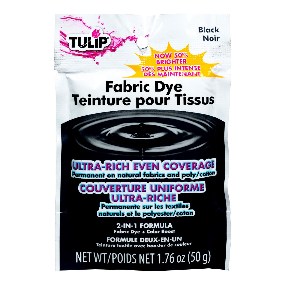 Picture of 47942                               TULIP FABRIC DYE BLACK                            