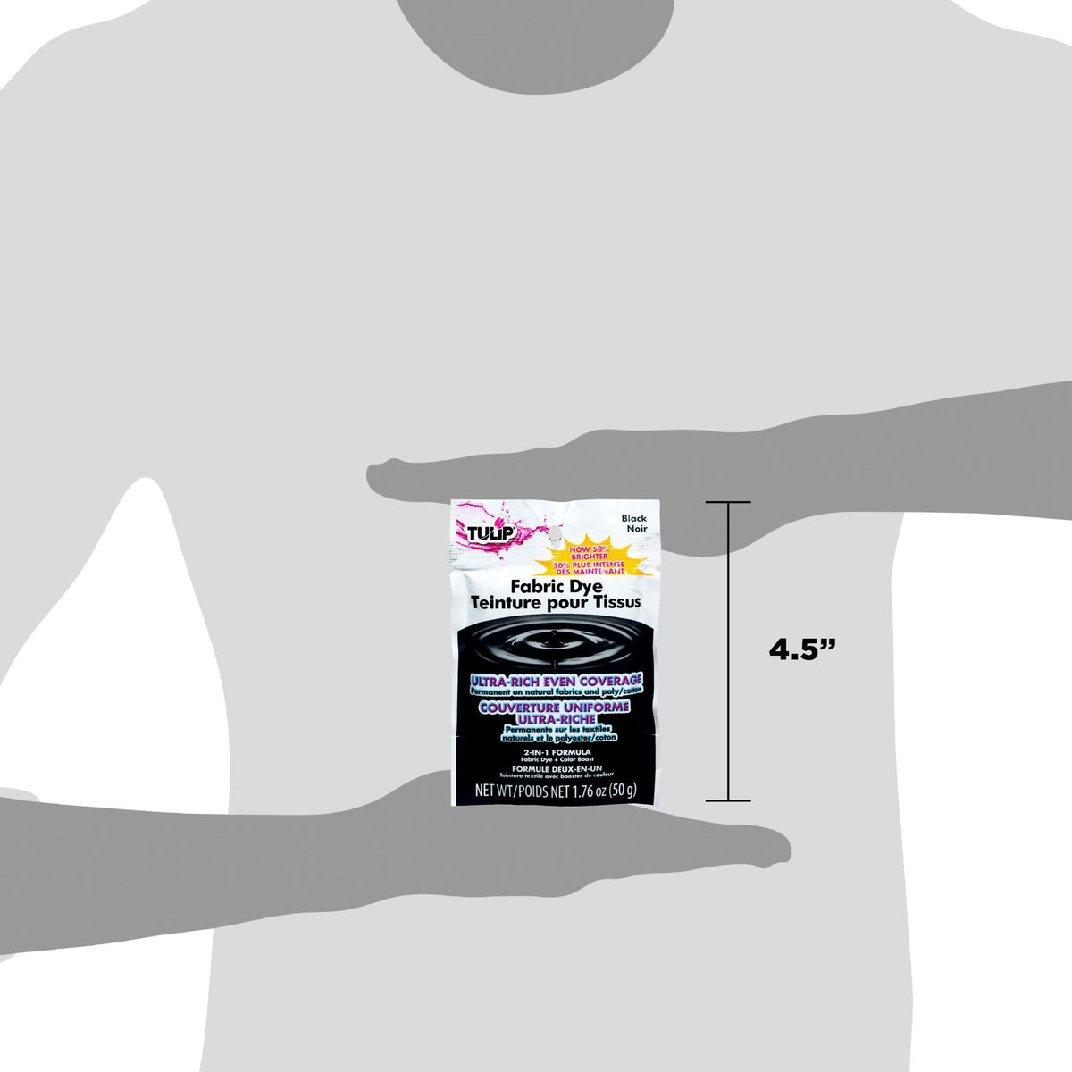 Picture of 47942                               TULIP FABRIC DYE BLACK                            