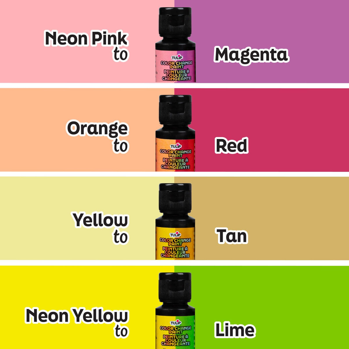 Picture of 49766 TULIP Color Change Paint 8-Pack