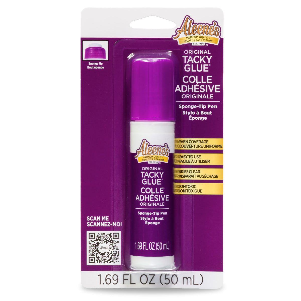 Picture of 48397 Aleene's Original Tacky Glue Sponge-Tip Pen 1.69 fl. oz.