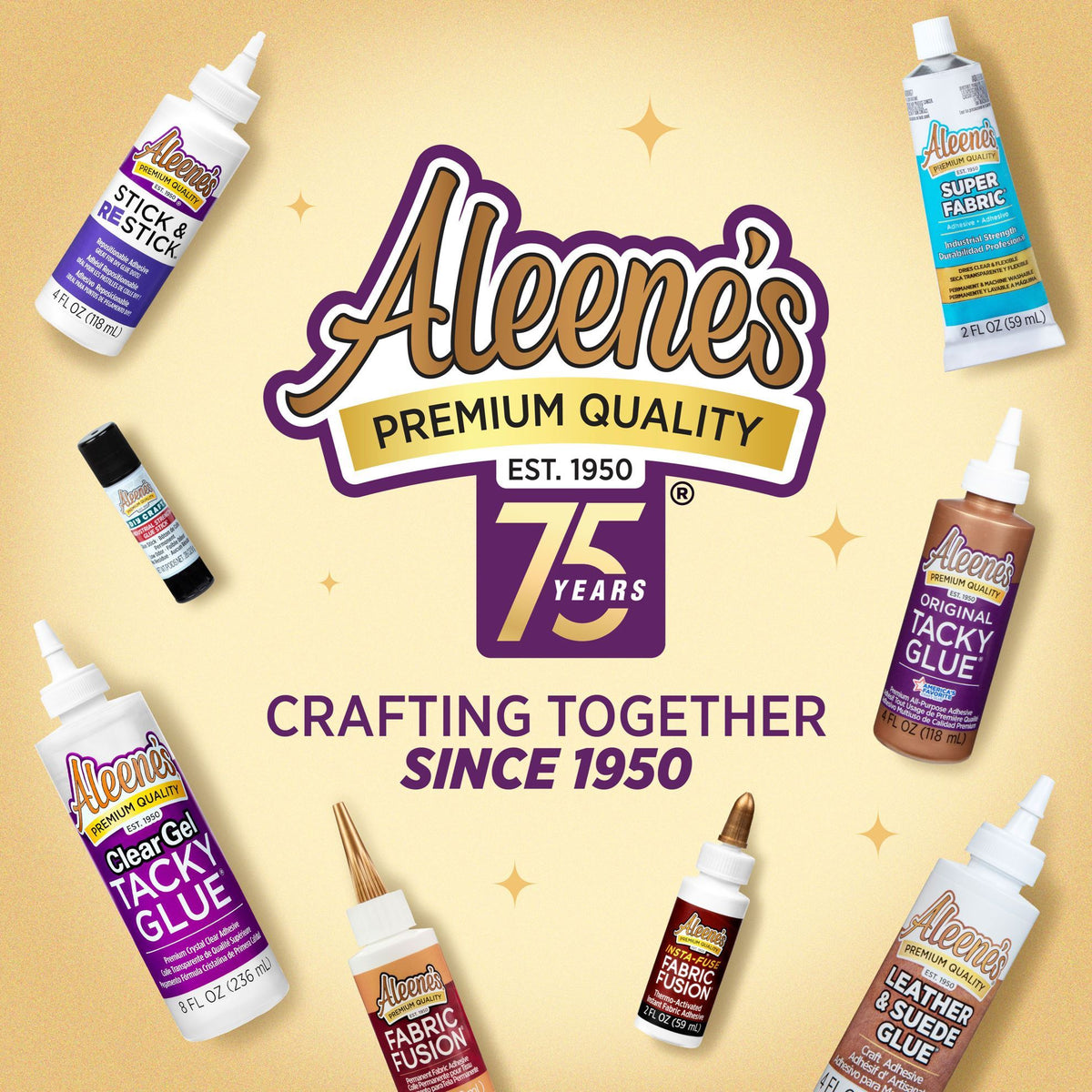 Picture of 40640 Aleene's Original Tacky Glue 2 fl. oz. 6 Pack
