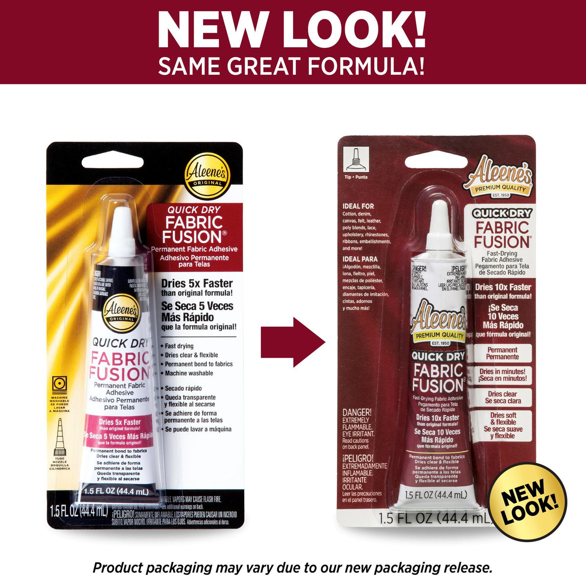 Picture of 40666 Aleene's Quick Dry Fabric Fusion 1.5 fl. oz.