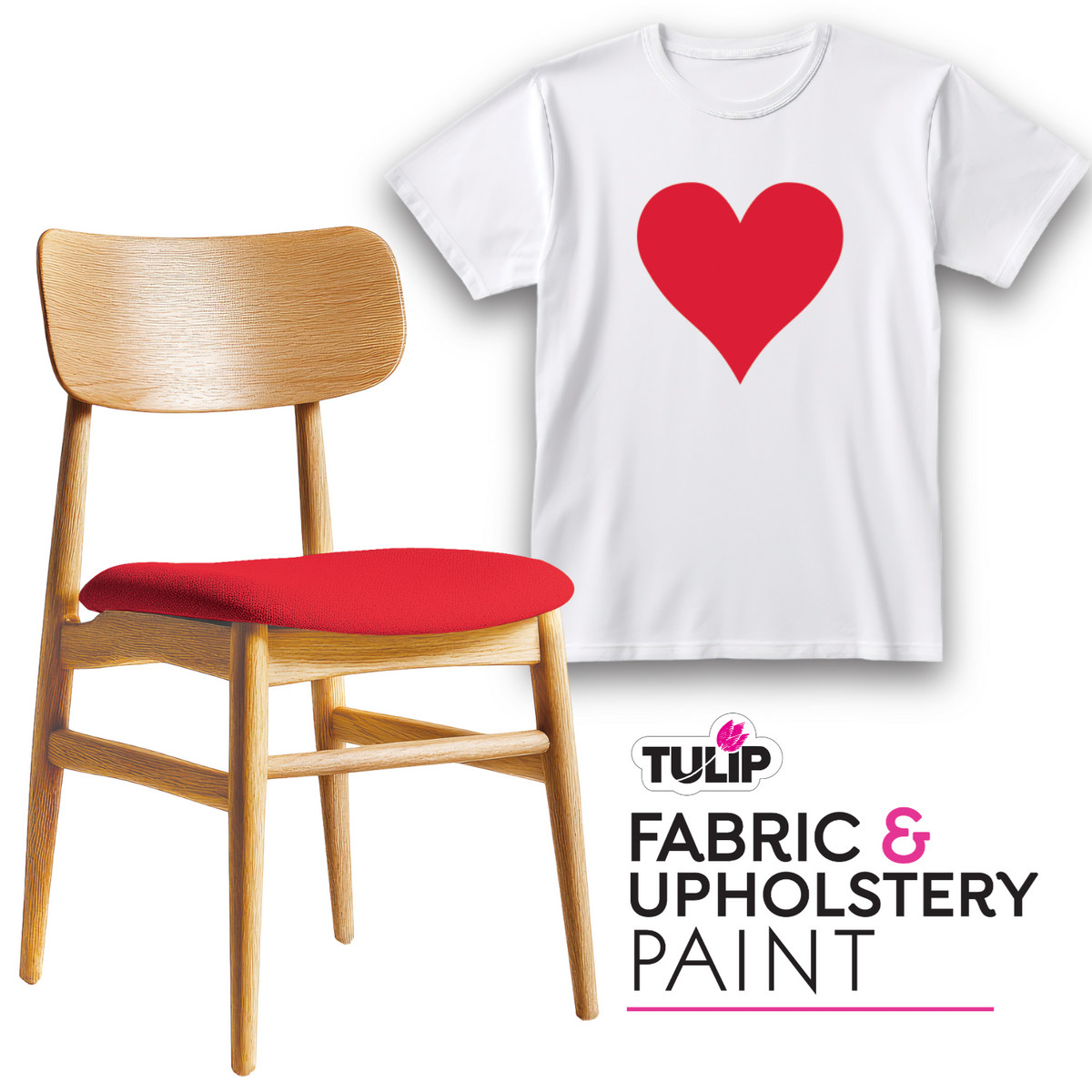 Picture of 50142 Tulip Fabric & Upholstery Paint Red