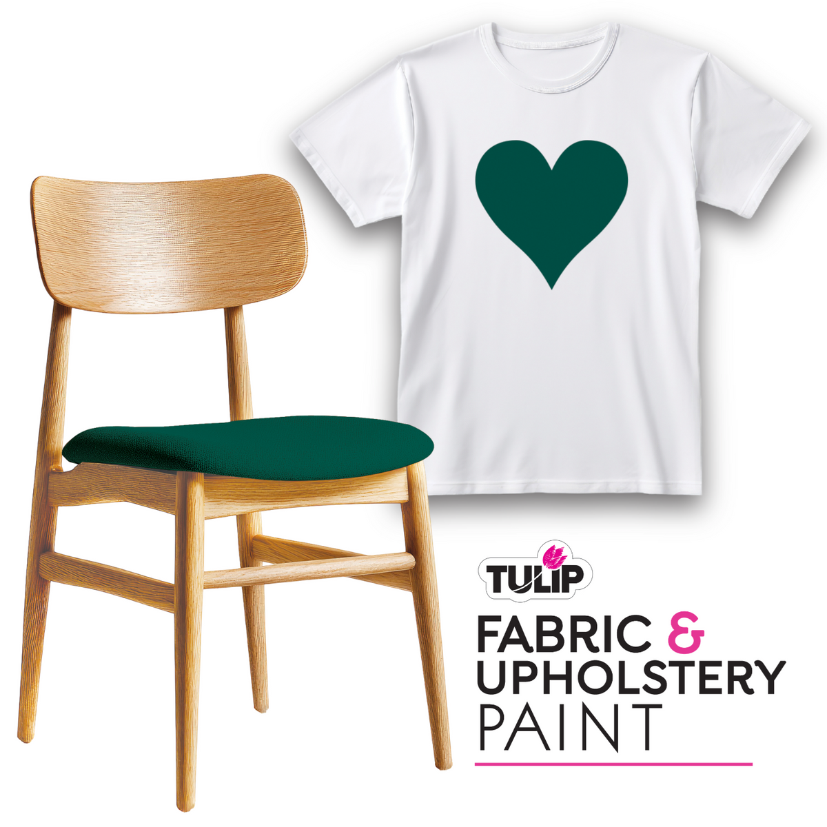 Picture of 50143 Tulip Fabric & Upholstery Paint Emerald