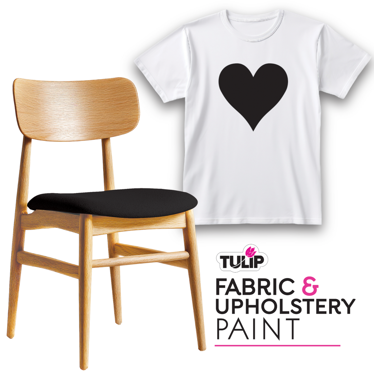 Picture of 50147 Tulip Fabric & Upholstery Paint Black