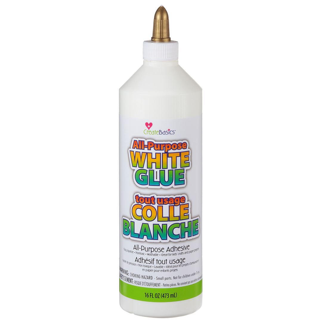Picture of 40961 Create Basics All-Purpose White Glue 16 fl oz for Crafts with Fast Dry Time