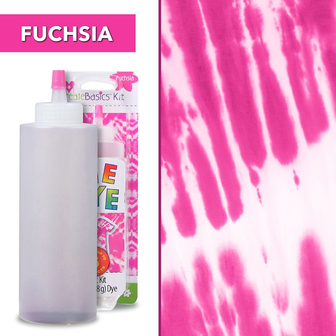 Picture of 32023 Create Basics 1 Color Tie Dye Kit, Fuchsia, Makes 4 fl oz