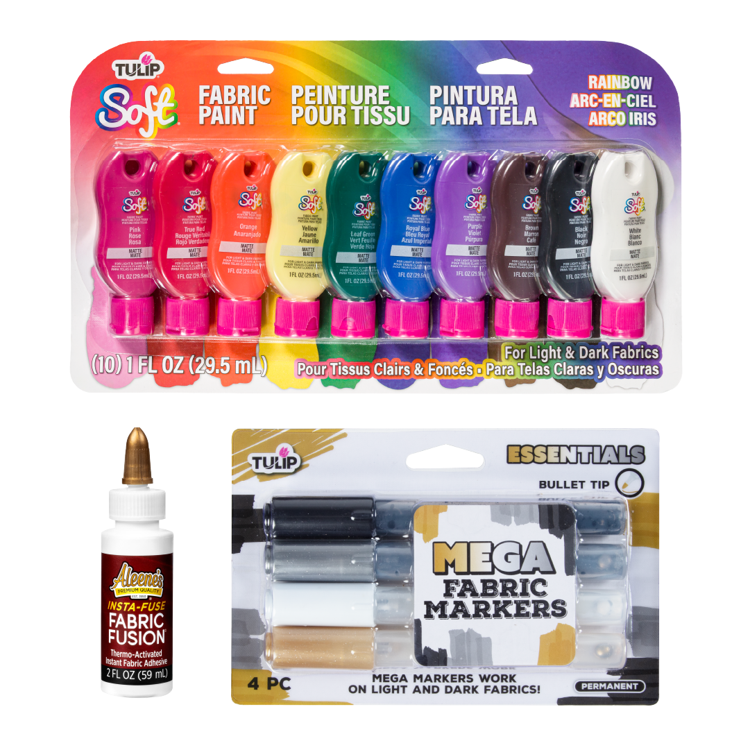 Picture of 50975 Tulip Custom Jeans Fabric Paint & Glue 15pc Kit